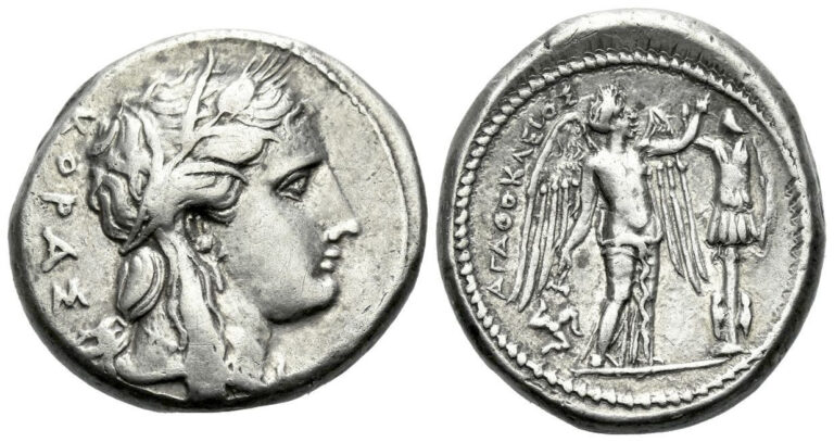 Sicily, Syracuse Tetradrachm circa 310-305